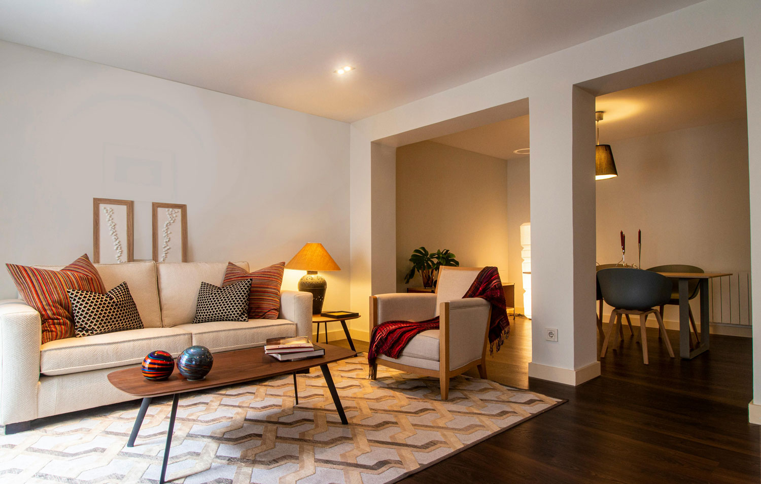 Furnished home interior